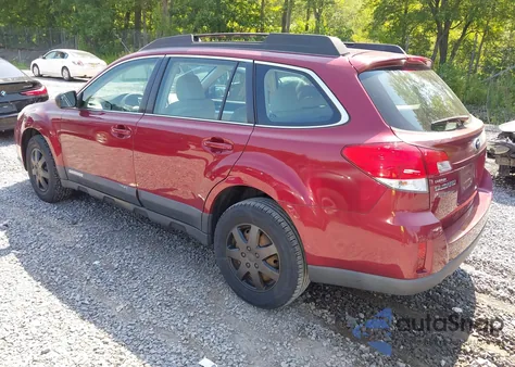 2011 Subaru Outback 2.5I из США, поврежденный, VIN 4S4BRBAC9B1322213